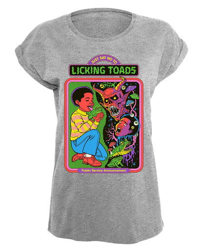 Steven Rhodes - Licking Toad - Naisten T-paita
