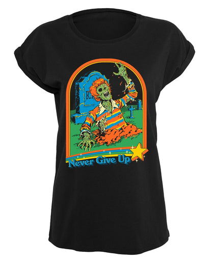 Steven Rhodes - Never Give Up - Naisten T-paita