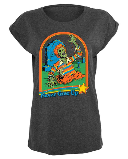Steven Rhodes - Never Give Up - Naisten T-paita