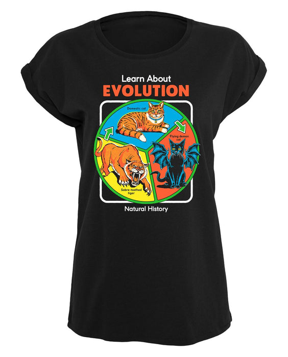 Steven Rhodes - Learn about Evolution - Naisten T-paita