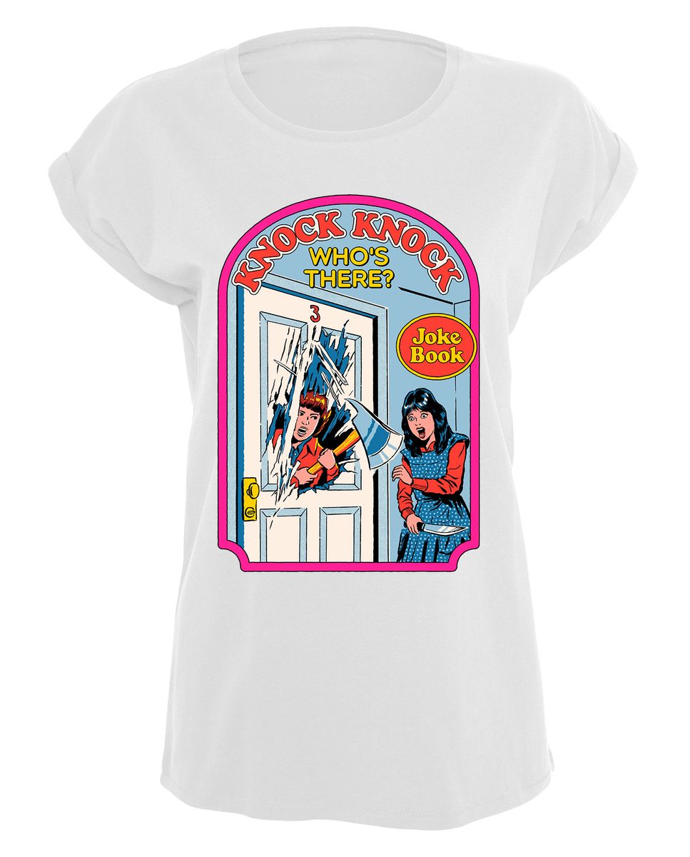 Steven Rhodes - Knock Knock - Naisten T-paita