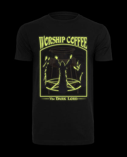 Steven Rhodes - Worship Coffee - Glow-in-the-Dark T-paita (Limited Edition)