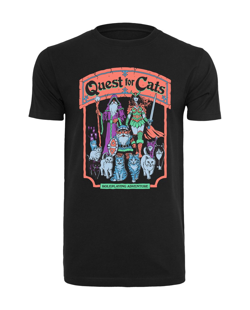 Steven Rhodes - Quest for Cats - T-paita
