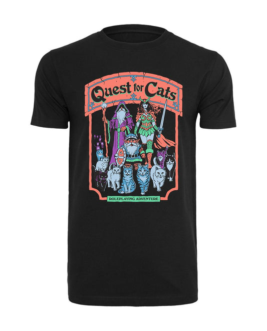 Steven Rhodes - Quest for Cats - T-paita