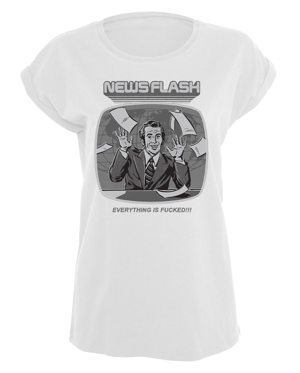 Steven Rhodes - Newsflash - Naisten T-paita