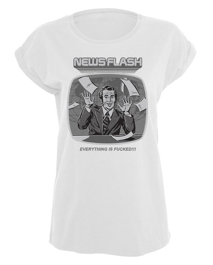 Steven Rhodes - Newsflash - Naisten T-paita