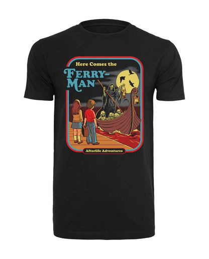 Steven Rhodes - Here Comes the Ferryman - T-paita