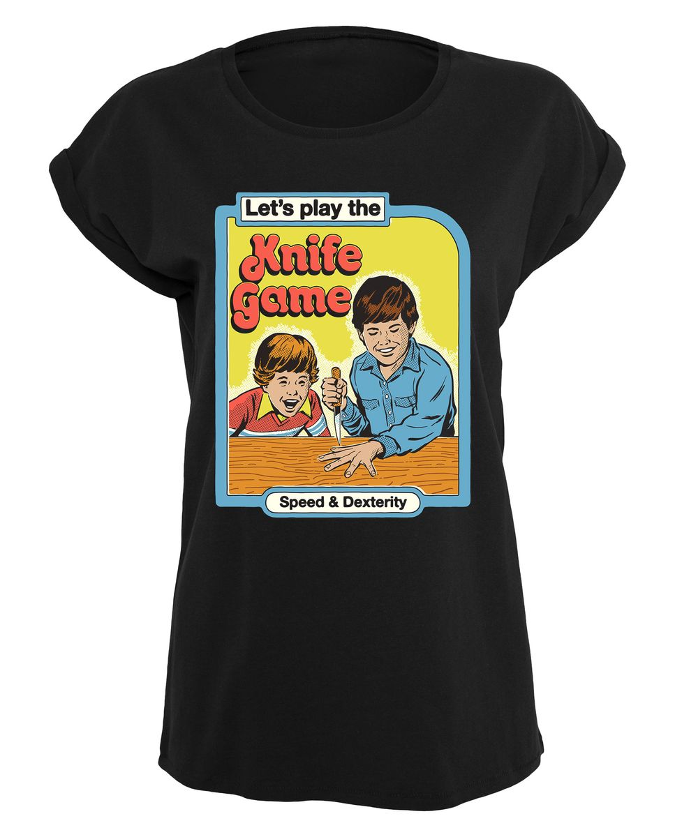 Steven Rhodes - Knife Game - Naisten T-paita
