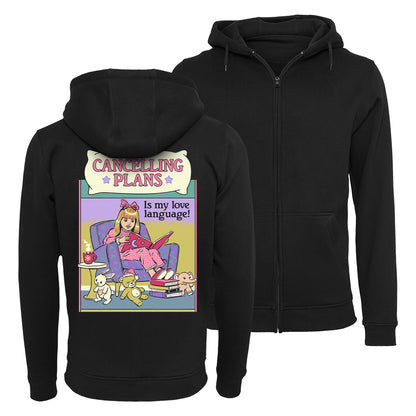 Steven Rhodes - Cancelling Plans - Zip-Up Hoodie 