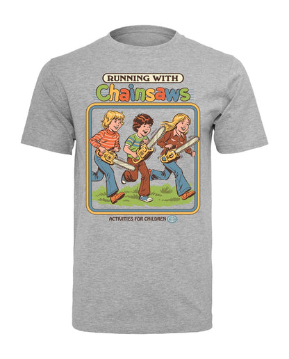 Steven Rhodes - Running with Chainsaws - T-Shirt