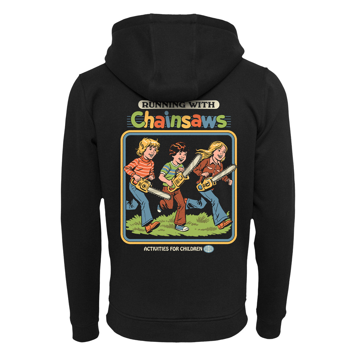 Steven Rhodes - Running with Chainsaws - Zip-Hoodie