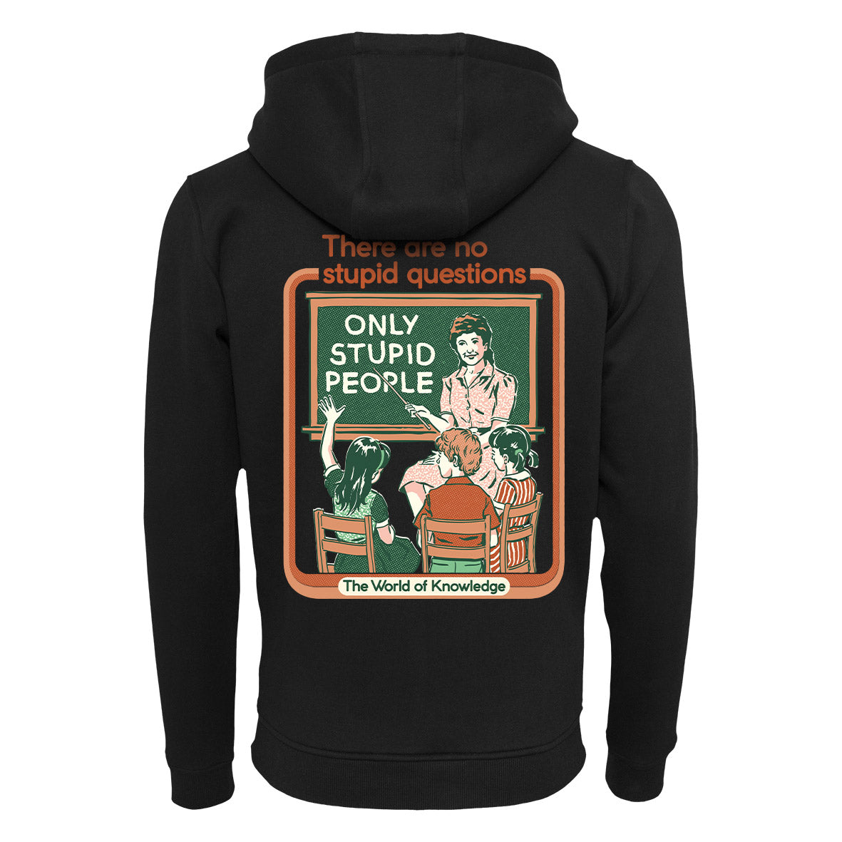 Steven Rhodes - No Stupid Questions - Zip-Hoodie