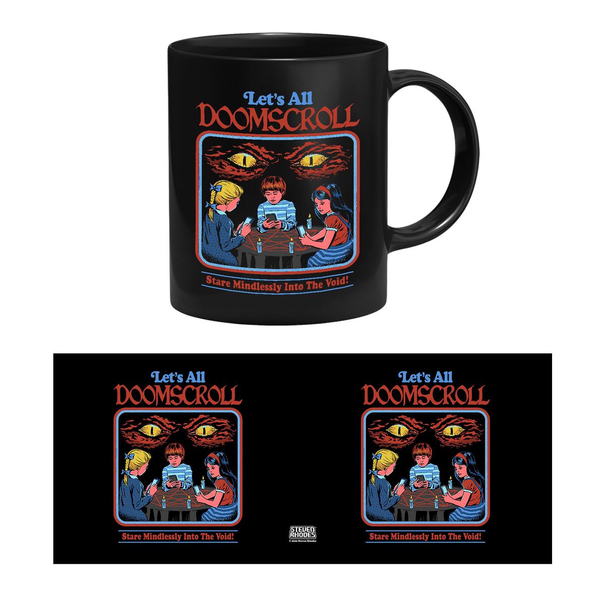 Steven Rhodes - Let's All Doomscroll - Mug