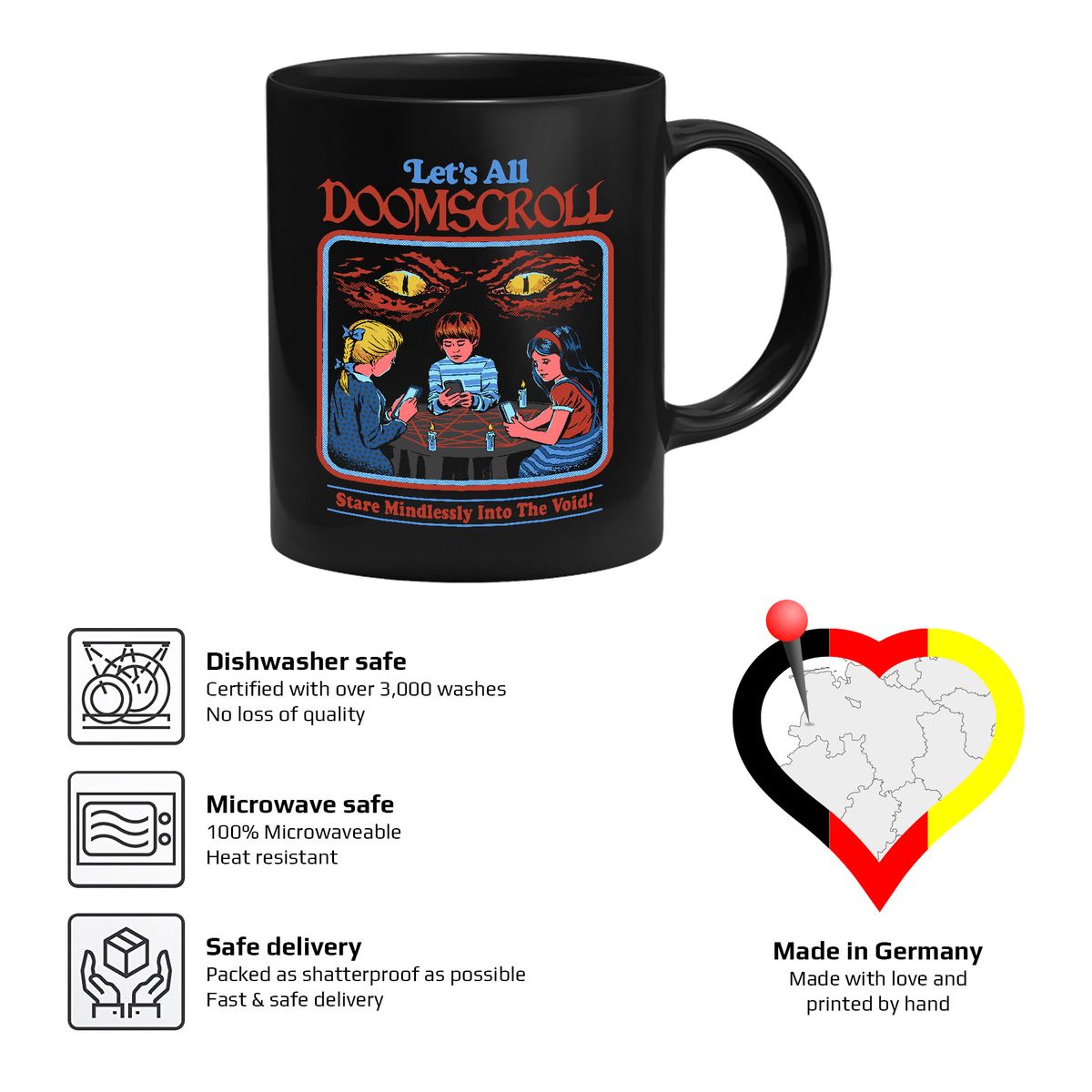 Steven Rhodes - Let's All Doomscroll - Mug
