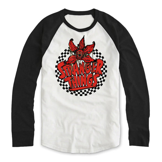 Stranger Things - Checkered Circle Ls - Pitkähihainen paita