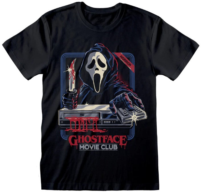 Steven Rhodes x Ghostface - Movie Club - T-paita
