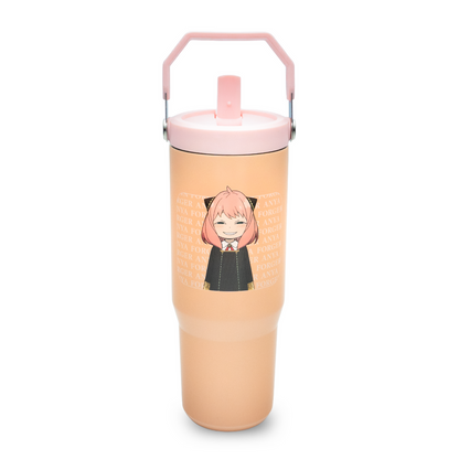 Spy x Family - Anya - Iso juomapullo (tumbler)