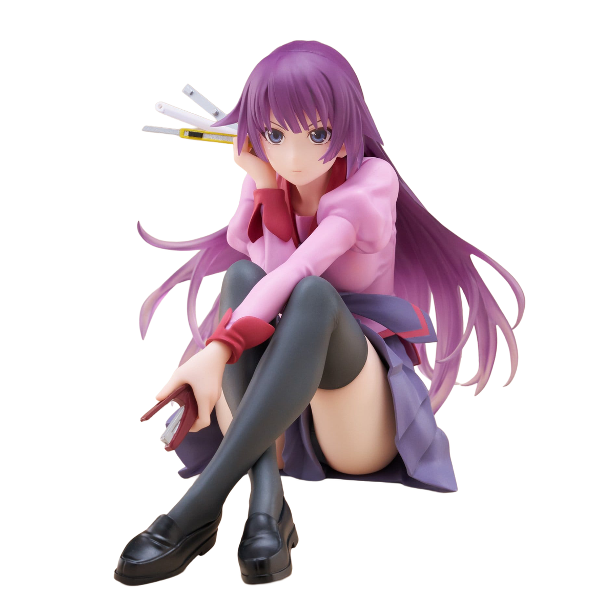Monogatari - Desktop Cute Figure Hitagi Senjougahara - Figuuri (keräilyhahmo)