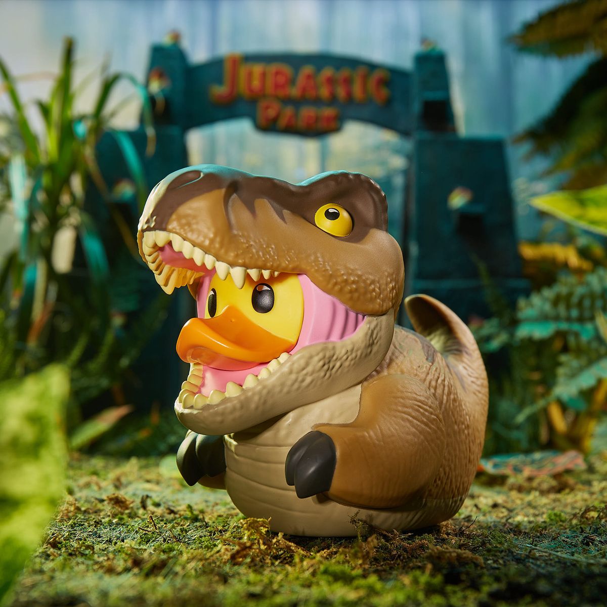 Jurassic Park - T-Rex - Kumiankka (kylpyankka)