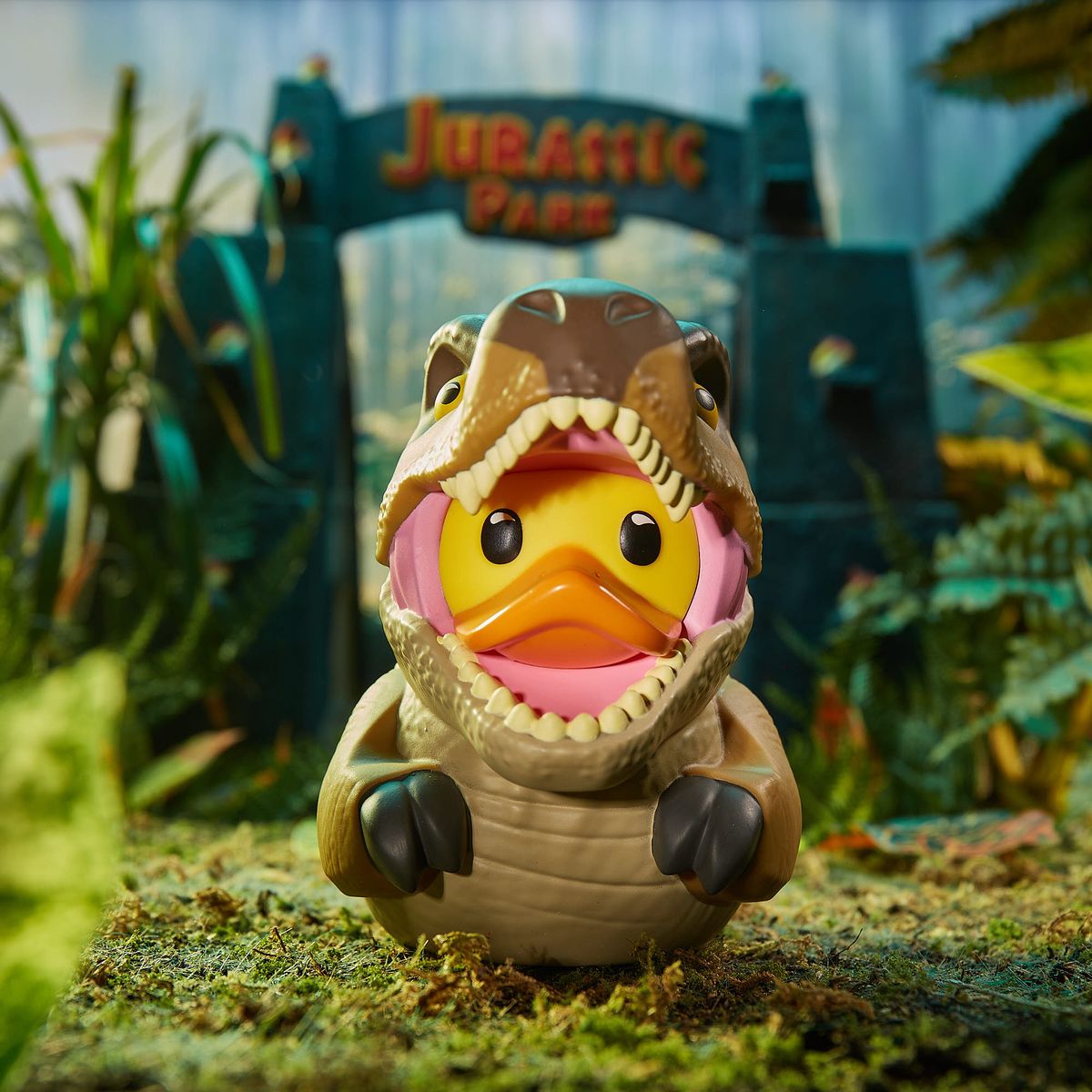 Jurassic Park - T-Rex - Kumiankka (kylpyankka)