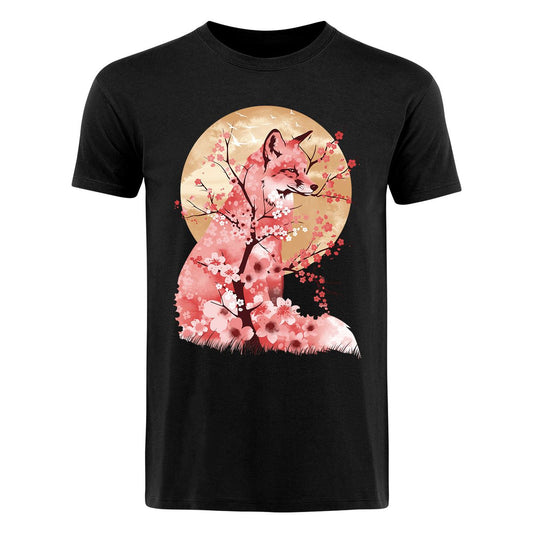 Dan Fajardo - Fox Cherry Blossoms - T-paita