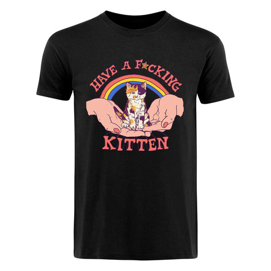 Hillary White Rabbit - Kitten - T-paita