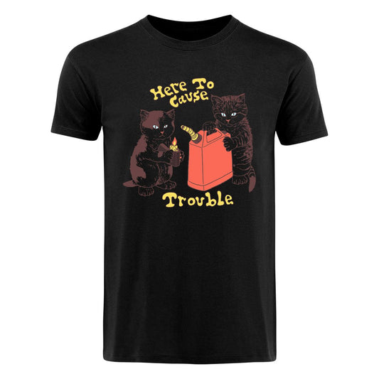 Hillary White Rabbit - Cause Trouble - T-paita