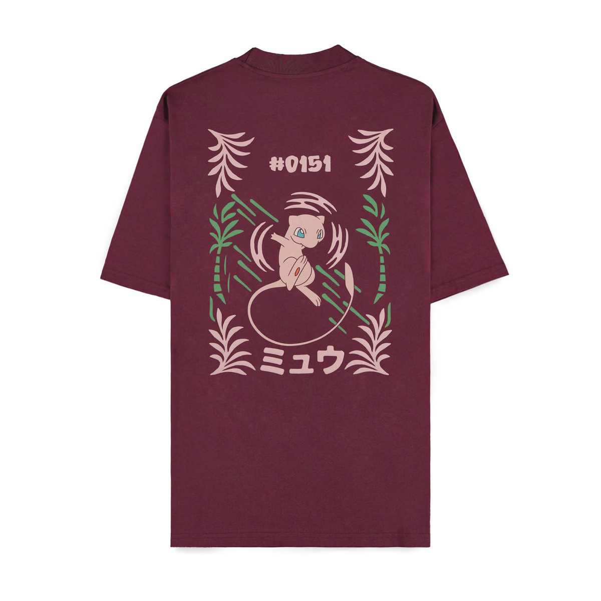 Pokémon - Bordeaux Mew - T-paita