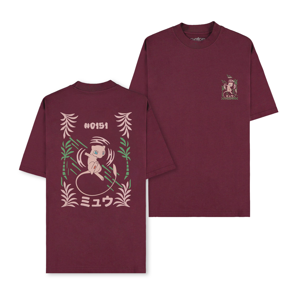 Pokémon - Bordeaux Mew - T-paita