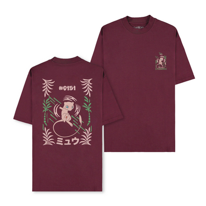 Pokémon - Bordeaux Mew - T-paita