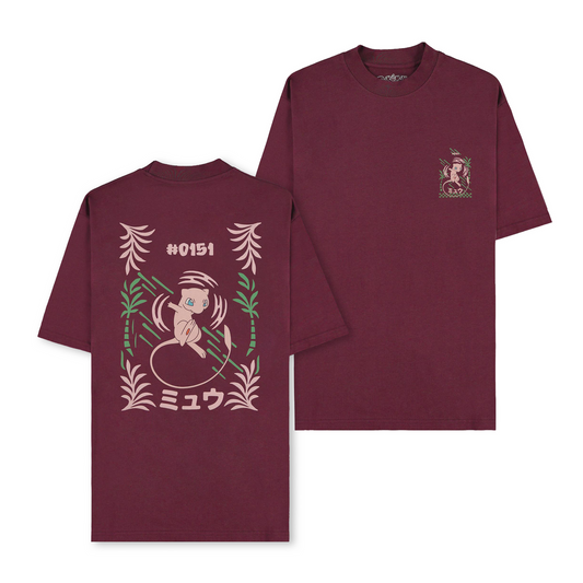 Pokémon - Bordeaux Mew - T-paita