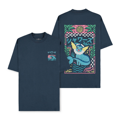 Pokémon - Navy Vaporeon - T-paita