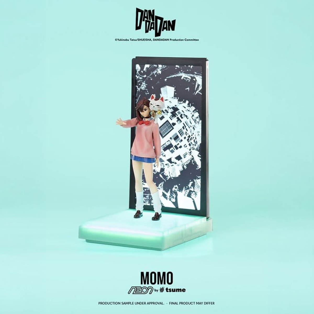 Dandadan - Momo - Neon-figuuri (keräilyhahmo)