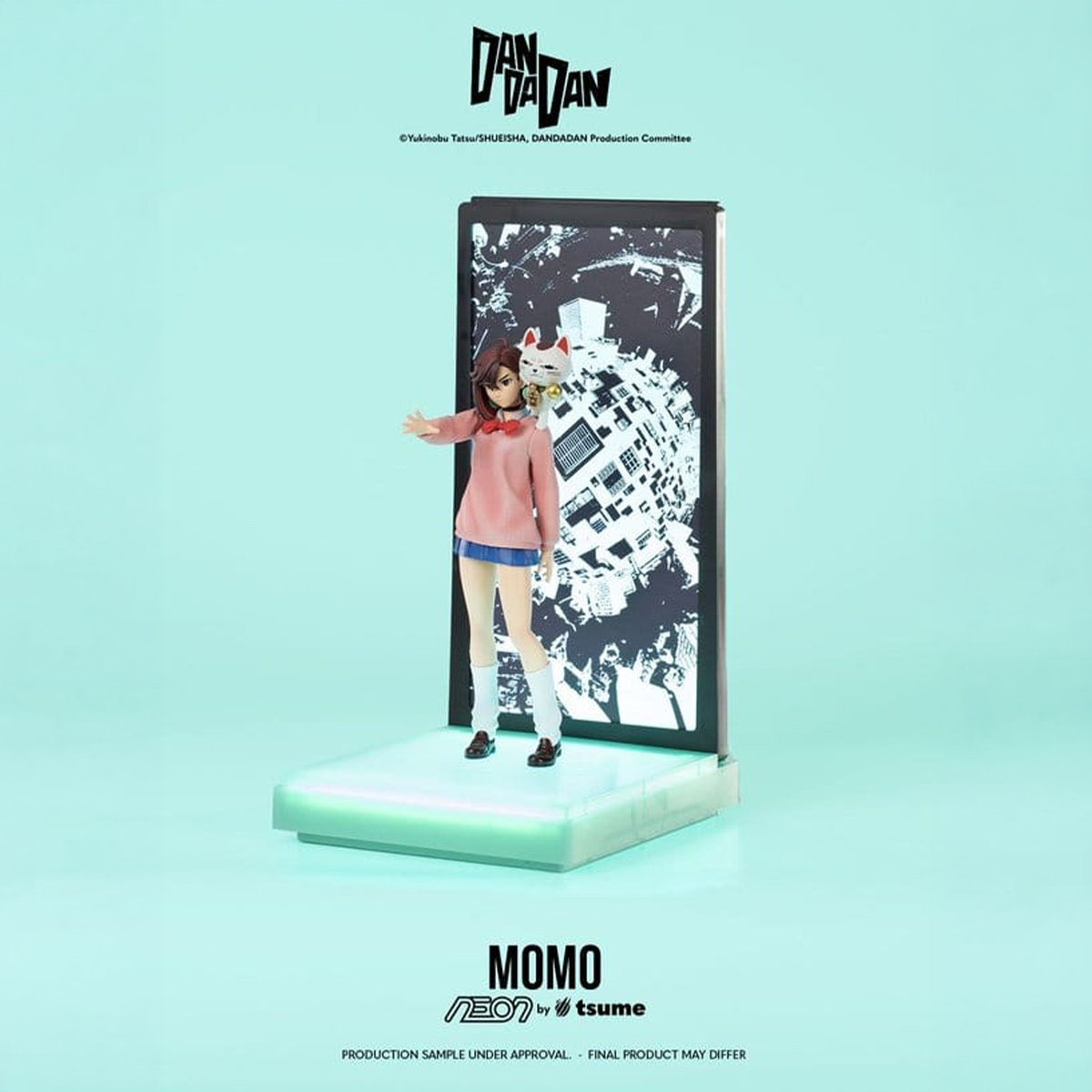 Dandadan - Momo - Neon-figuuri (keräilyhahmo)