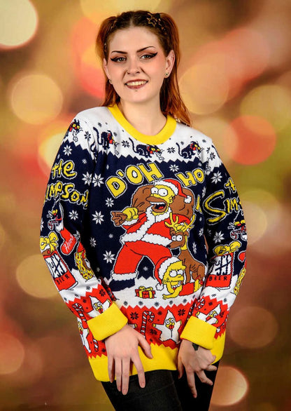 Simpsonit - D'Oh Ho Ho! - Jouluneule / joulupaita
