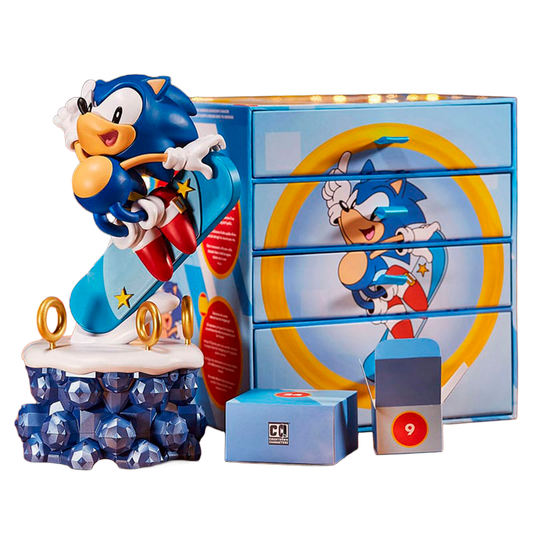 Sonic - The Hedgehog Countdown Character Model Kit Sonic - Joulukalenteri