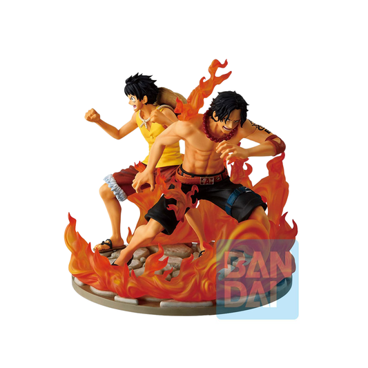 One Piece - Dramatic Memories Ichibansho Ace & Luffy - Figuuri (keräilyhahmo)