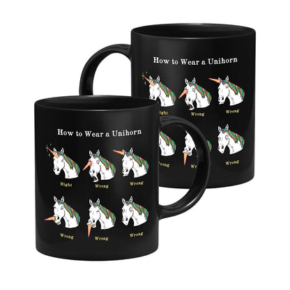 Hillary White Rabbit - How to Wear a Unihorn - Muki