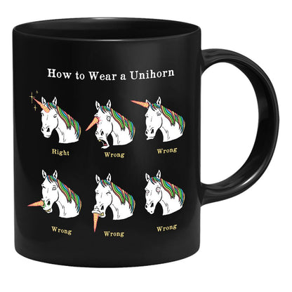 Hillary White Rabbit - How to Wear a Unihorn - Muki