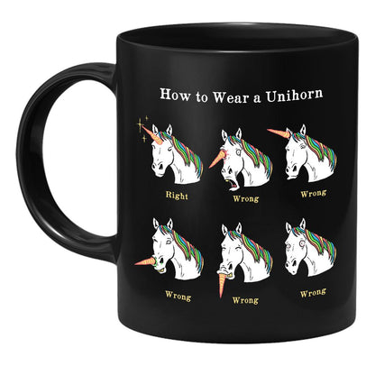 Hillary White Rabbit - How to Wear a Unihorn - Muki