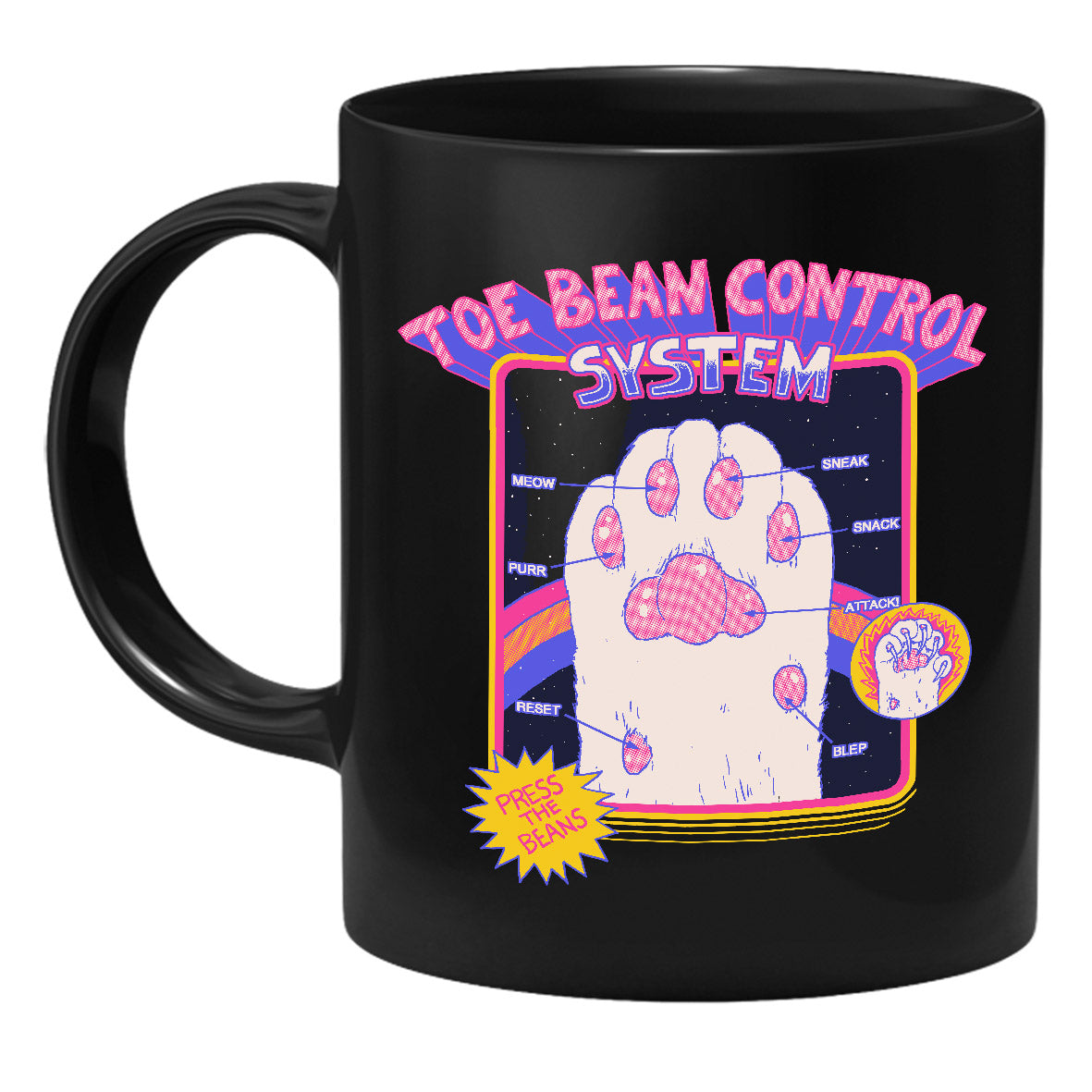 Hillary White Rabbit - Toe Bean Control System - Muki
