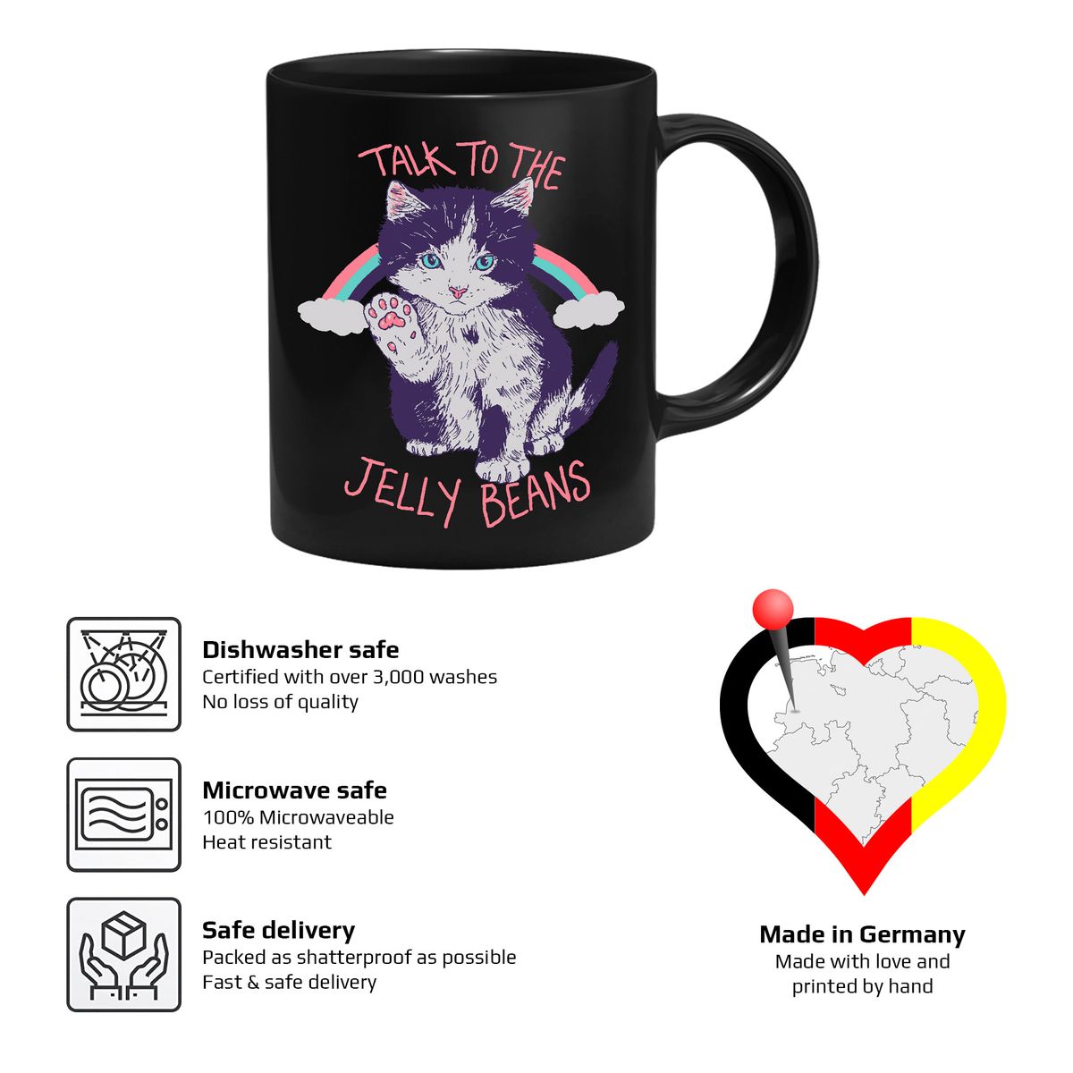 Hillary White Rabbit - Jelly Beans - Muki