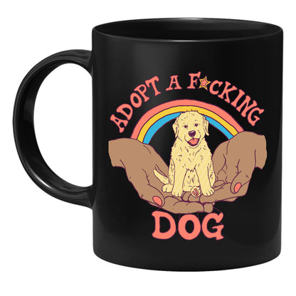 Hillary White Rabbit - Adopt a F*cking Dog - Muki