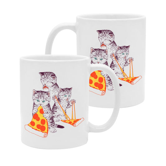 Hillary White Rabbit - Pizza Kittens - Muki
