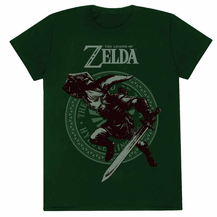 The Legend of Zelda - Link Pose - T-paita
