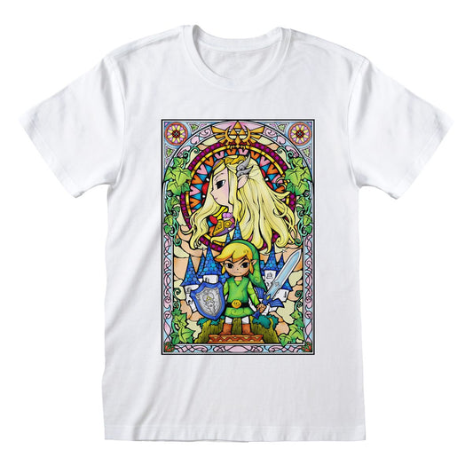 The Legend of Zelda - Stained Glass - T-paita