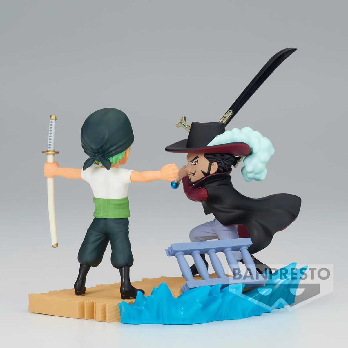 One Piece - Zoro vs. Mihawk  - Figuuri (keräilyhahmo)