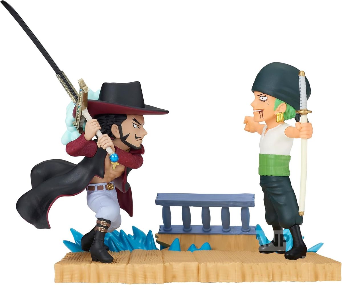 One Piece - Zoro vs. Mihawk  - Figuuri (keräilyhahmo)