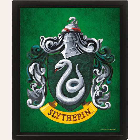 Harry Potter - Colorful Crest Slytherin - 3D-kuva