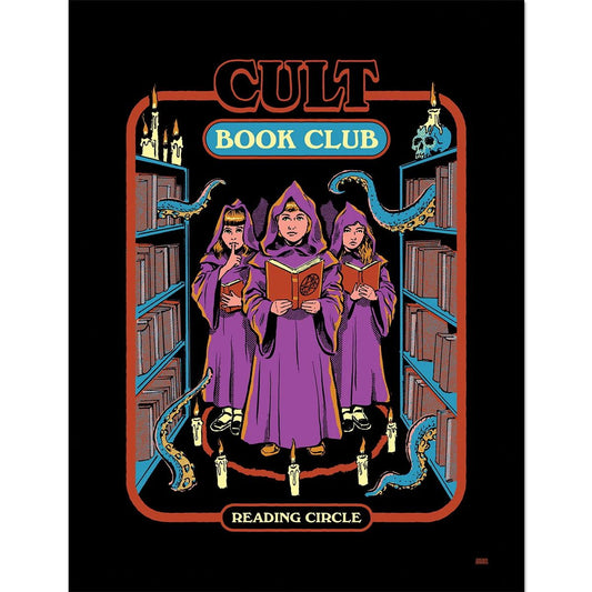 Steven Rhodes - Cult Book Club - Kehystetty taidejuliste